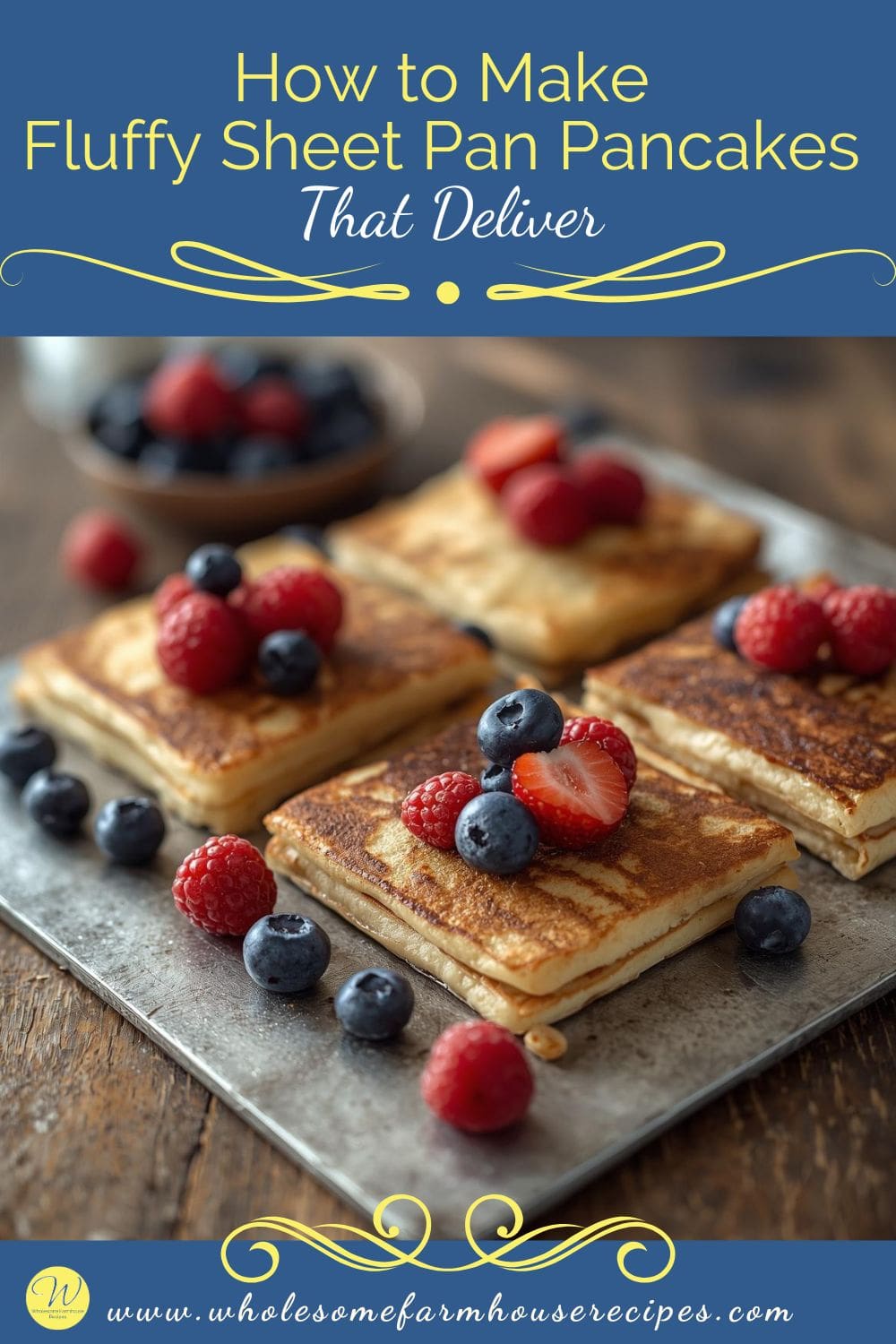 Perfectly Baked: Achieve Fluffy, Tender Sheet Pan Pancakes Every Time